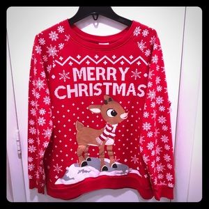 Rudolph Christmas sweater